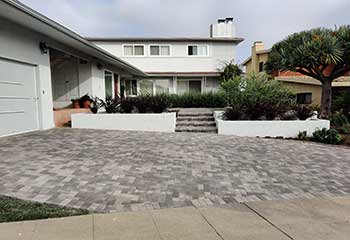 Paving Stone Driveway | S&P Hardscape Remodeling Mid-City CA