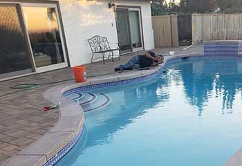 Paver Pool Deck Installation In Pacific Palisades CA